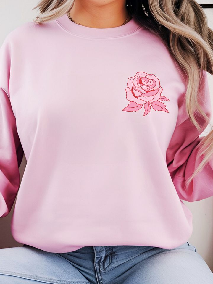 Funny Valentine's day sweatshirt - I can buy myself flowers product image (2)