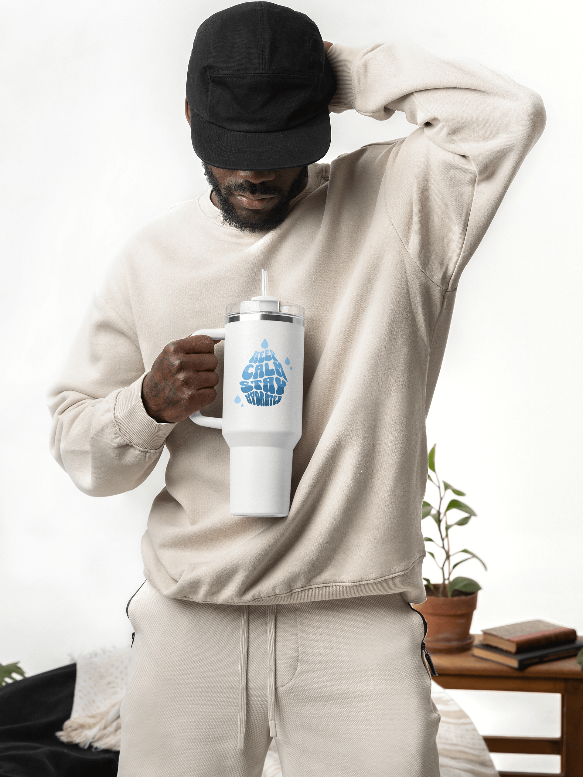 Stay Hydrated 40oz Tumbler product image (1)