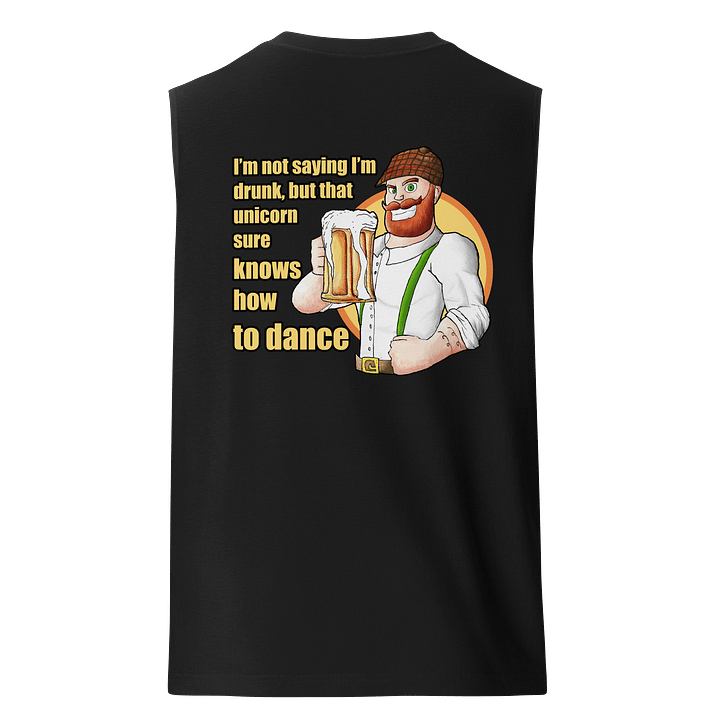 Beer Lad 5 muscle tank back product image (1)