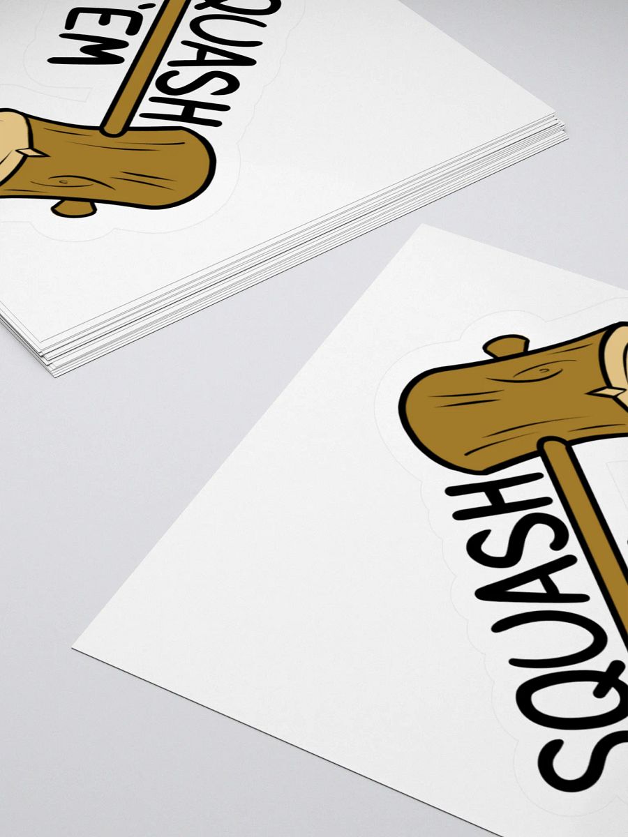 Squash 'Em Sticker product image (4)