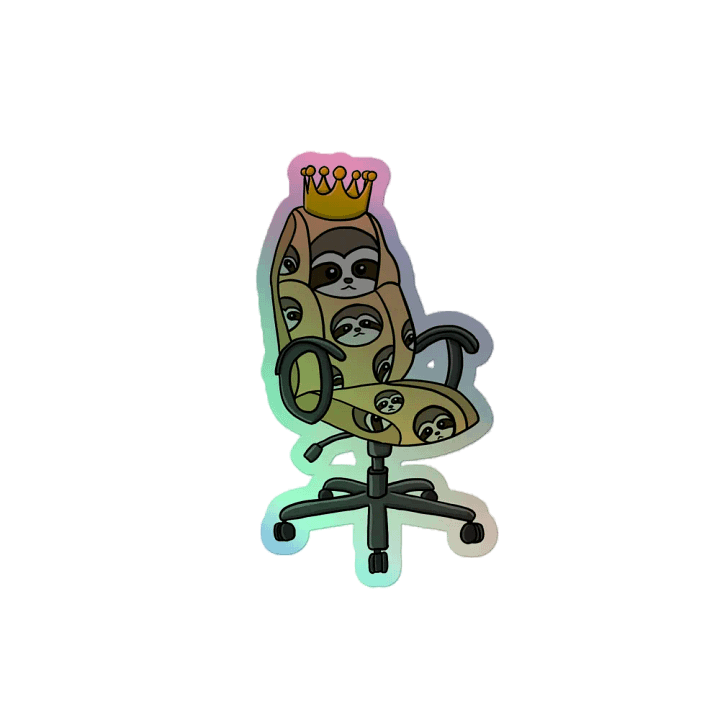 Holographic Sticker Sheet - Chair product image (2)