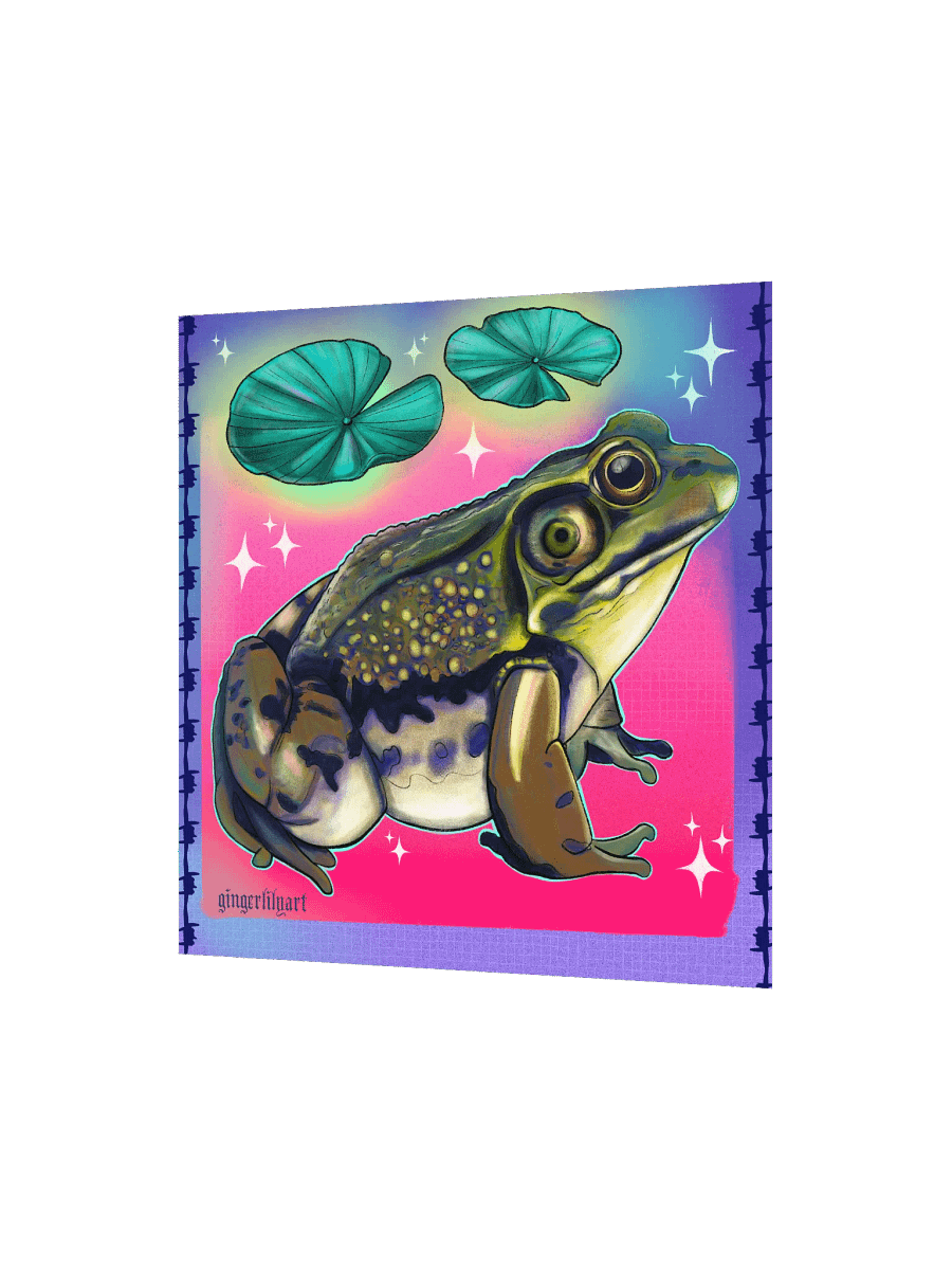 bullfrog print (text free) product image (4)