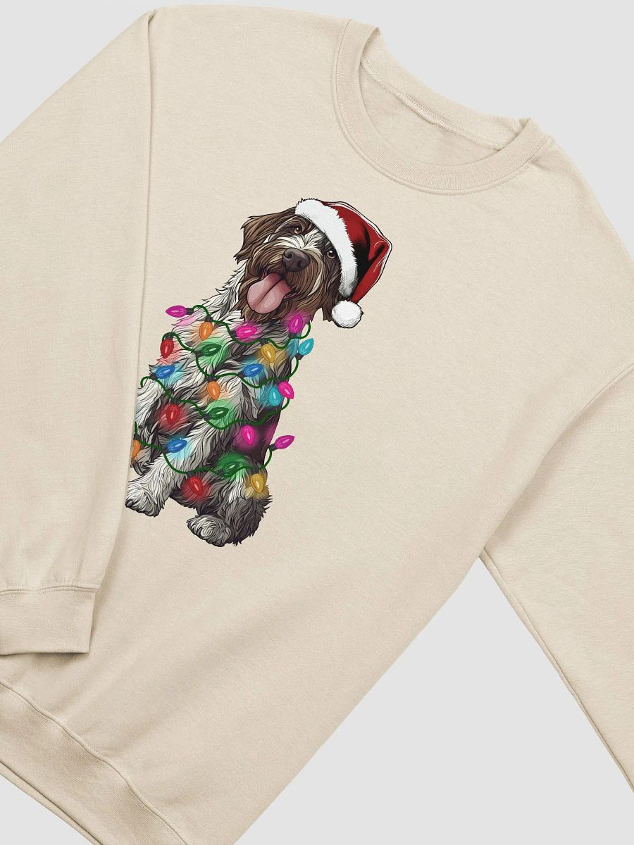 Funny Wirehaired Pointing Griffon(Brown Roan) Christmas Sweatshirt product image (23)