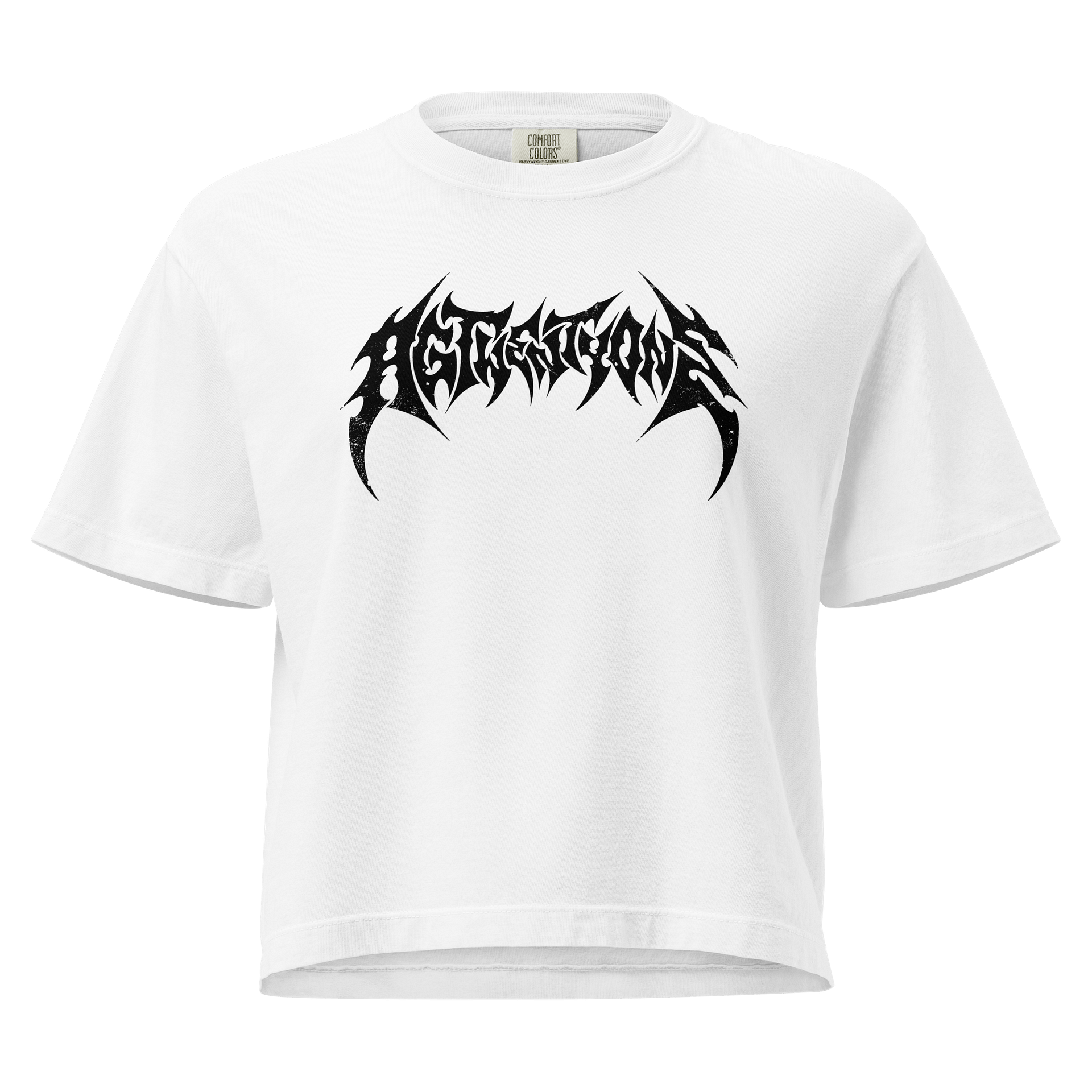 Women's Grunge Tee - Black product image (1)