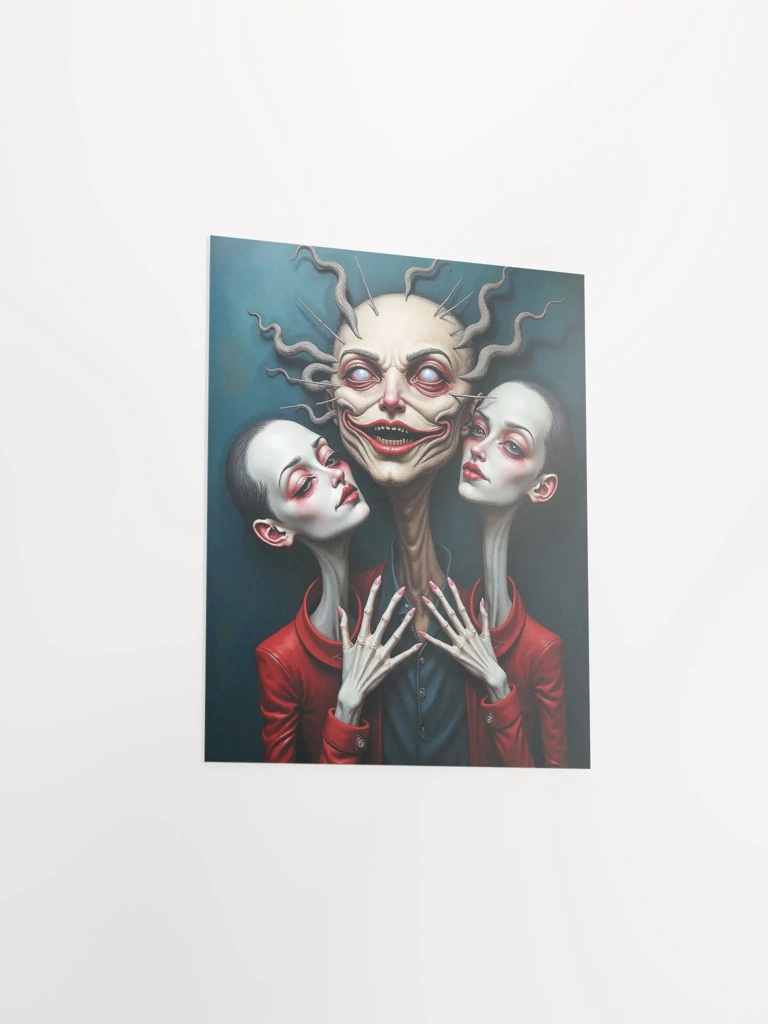 Grinning Face Matte Poster product image (18)