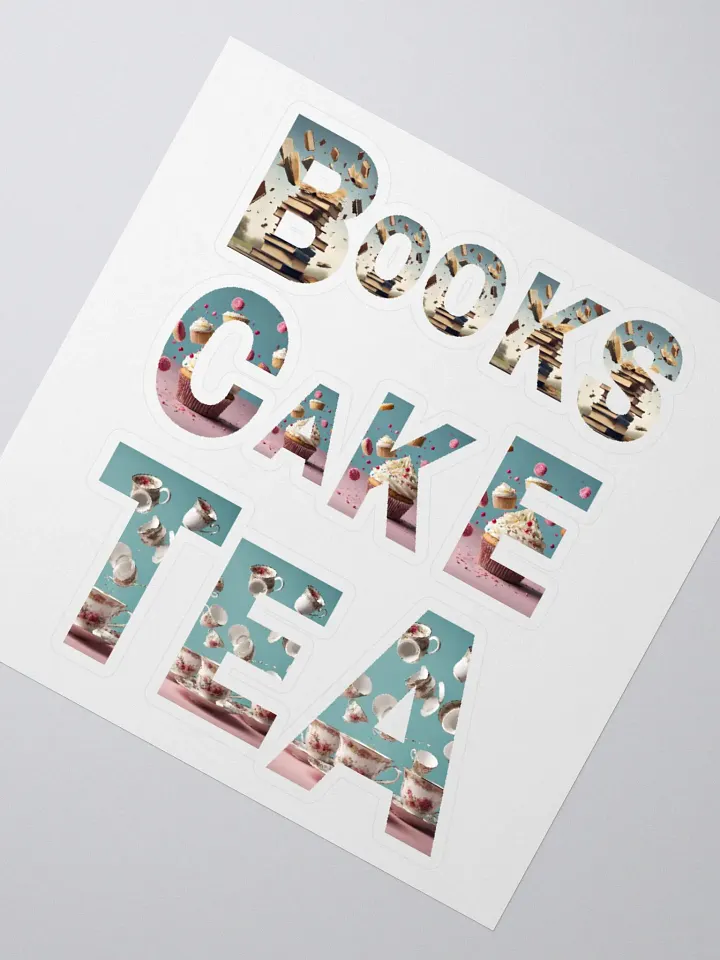 Books Cake Tea - Stickers product image (5)