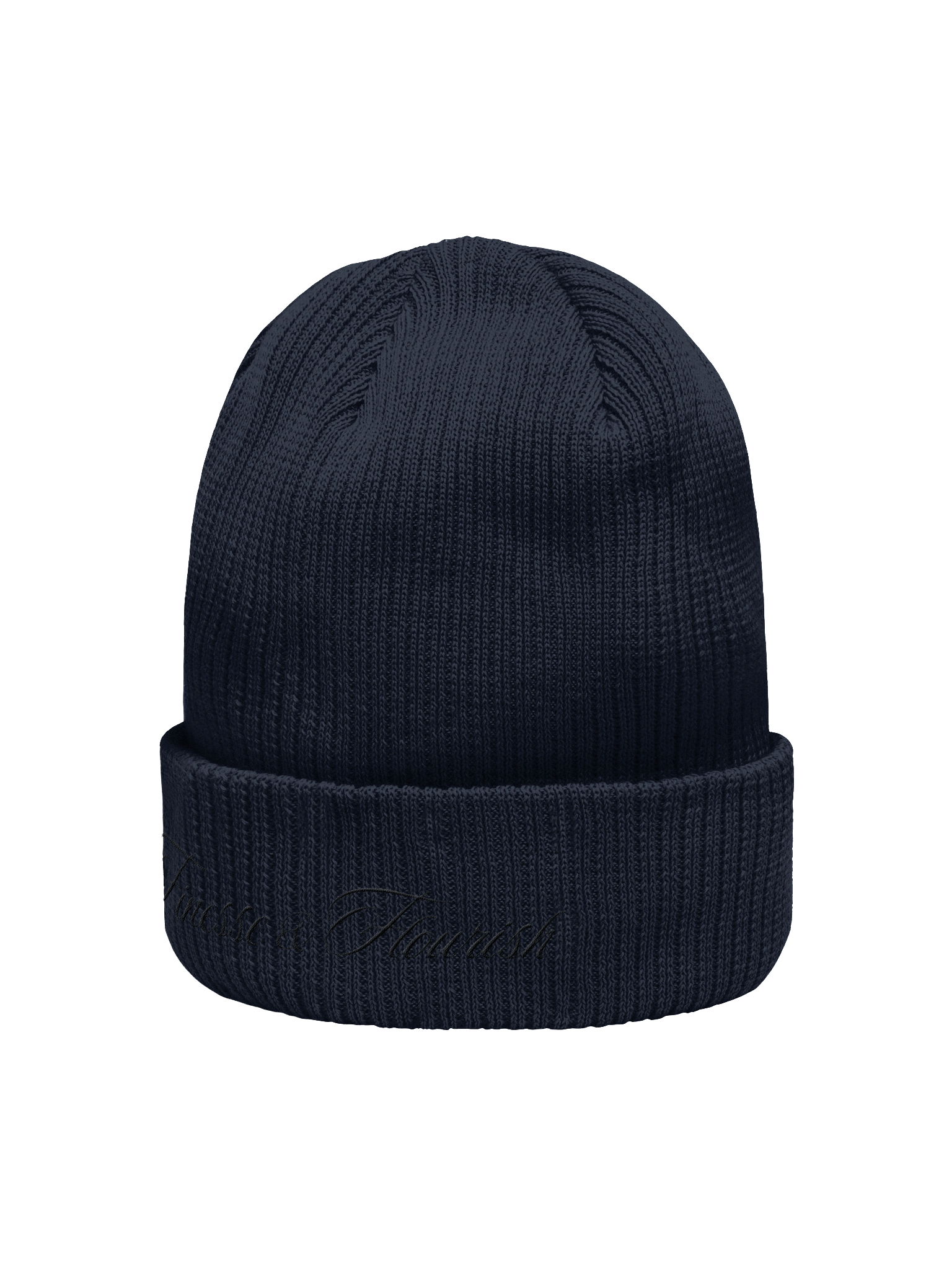 F&F Signature Organic Ribbed Beanie (BLK) product image (7)
