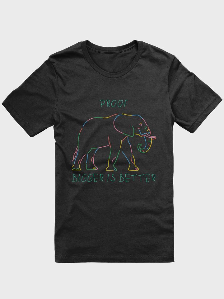 Vibrant Elephant Proof Tee product image (2)