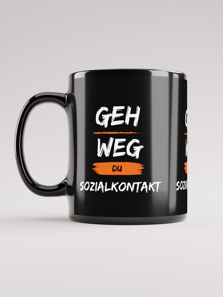 Tasse Geh weg DU Sozialkontakt product image (1)