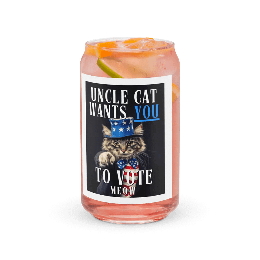 Uncle Cat Can-Shaped Glass product image (4)