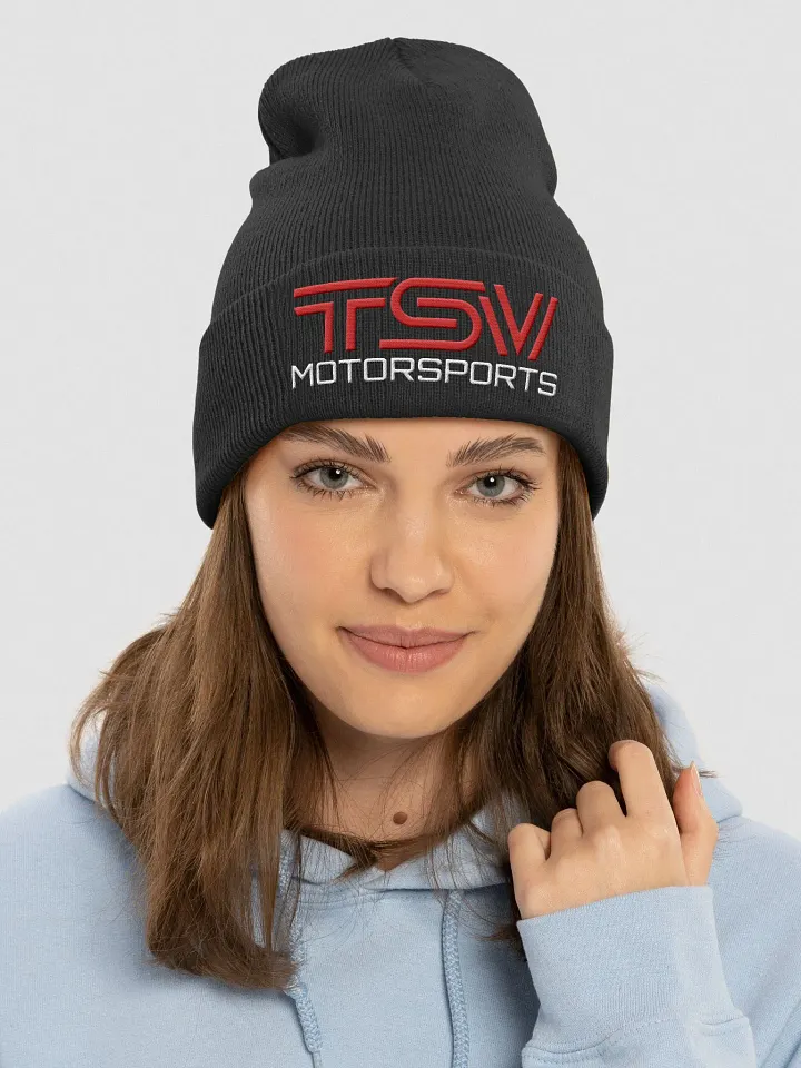 TSV Motorsports Cuffed Beanie product image (1)