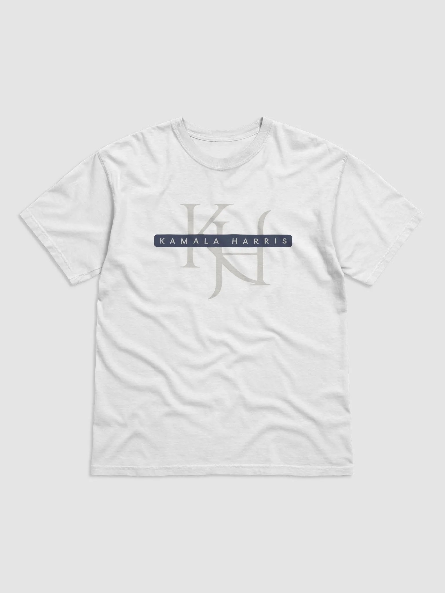 K.H. Box Logo Graphic Tee (Ivory/Blue) product image (1)