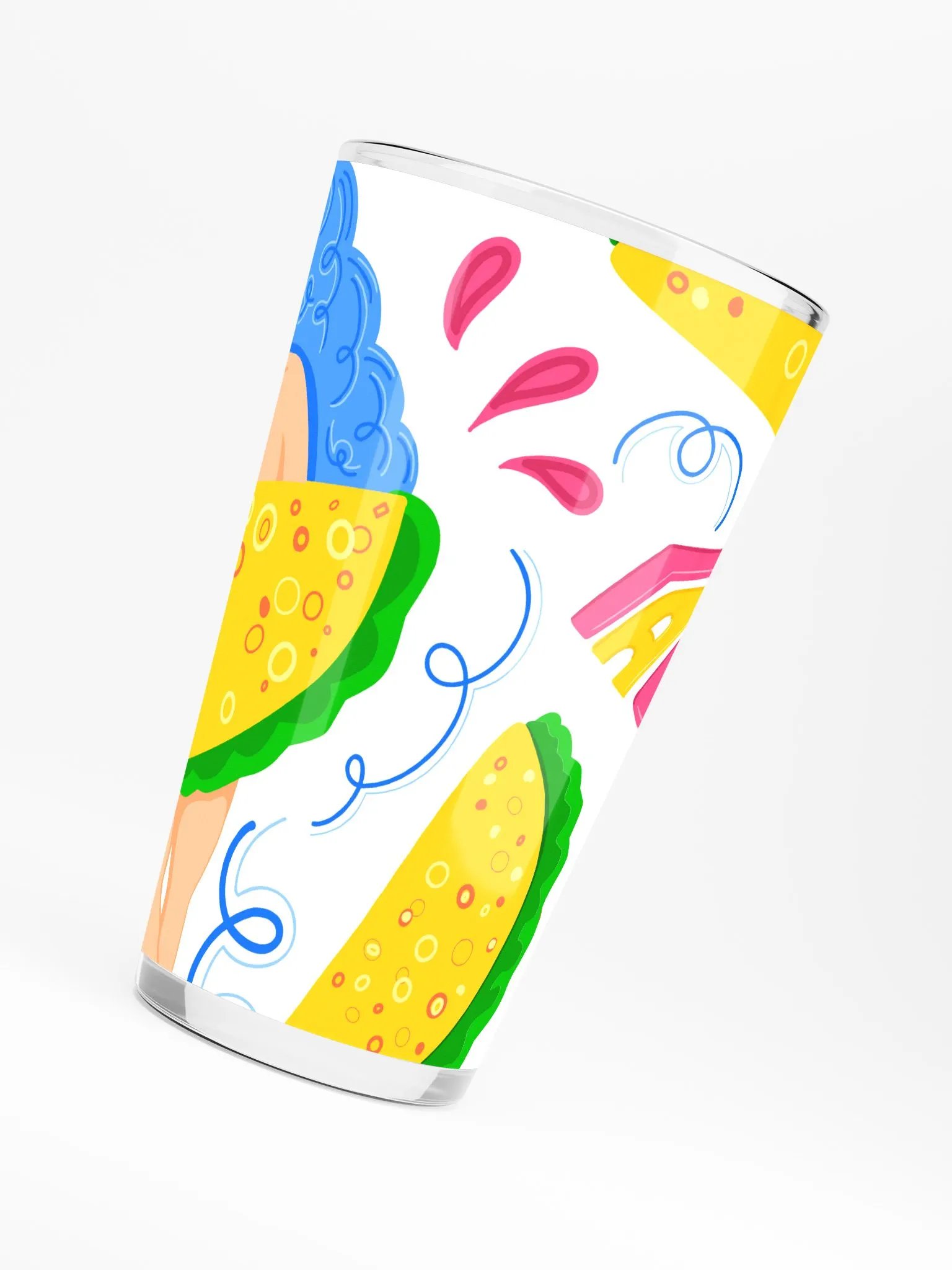 Taco Tribe Shaker Pint Glass product image (6)