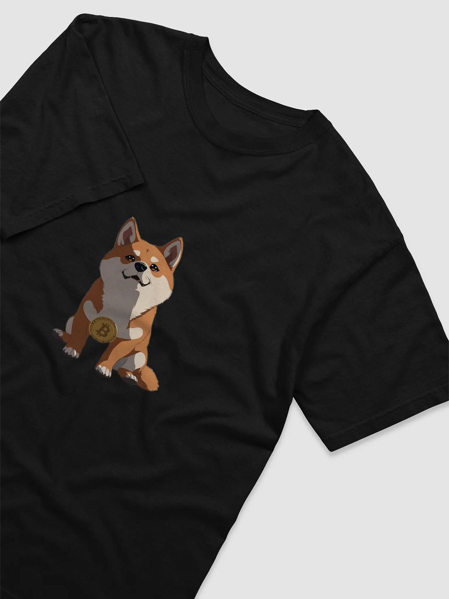 🐕 Bitcoin Shiba Unisex T-Shirt – Crypto Meme Dog Tee product image (3)
