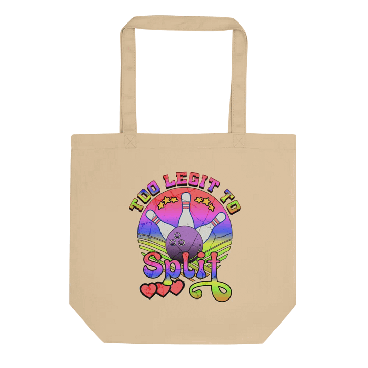 Too Legit to Split Bowling Tote Bag product image (1)