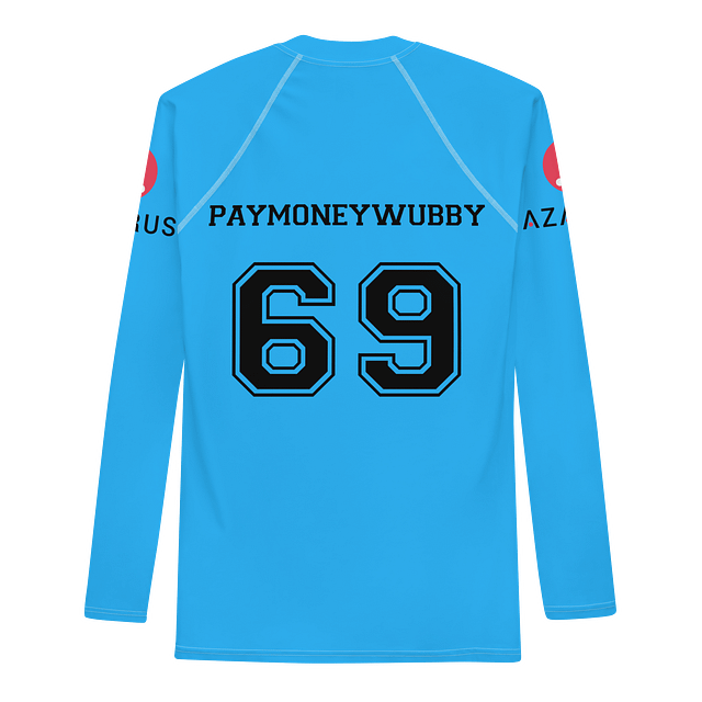 PaymoneyWubby Autographed Rash Guard product image (1)