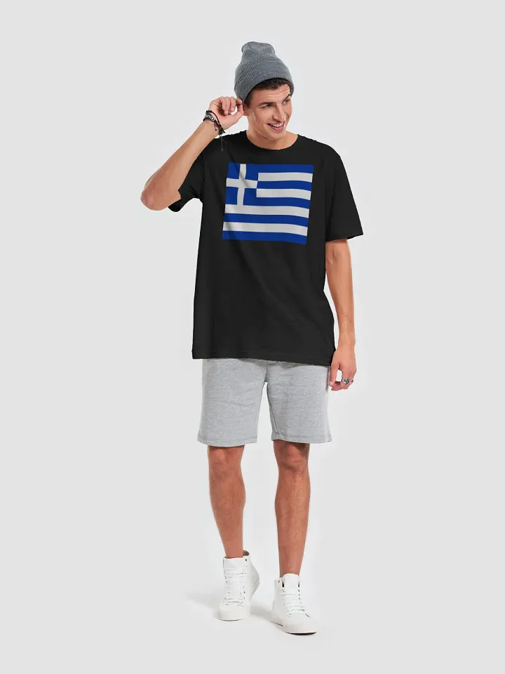Exclusive Unisex Greece Flag Graphic Tee by Graphic Grove product image (2)