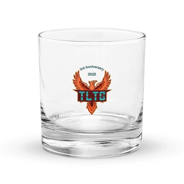 3rd Anniversary Rocks Glass-limited edition product image (1)