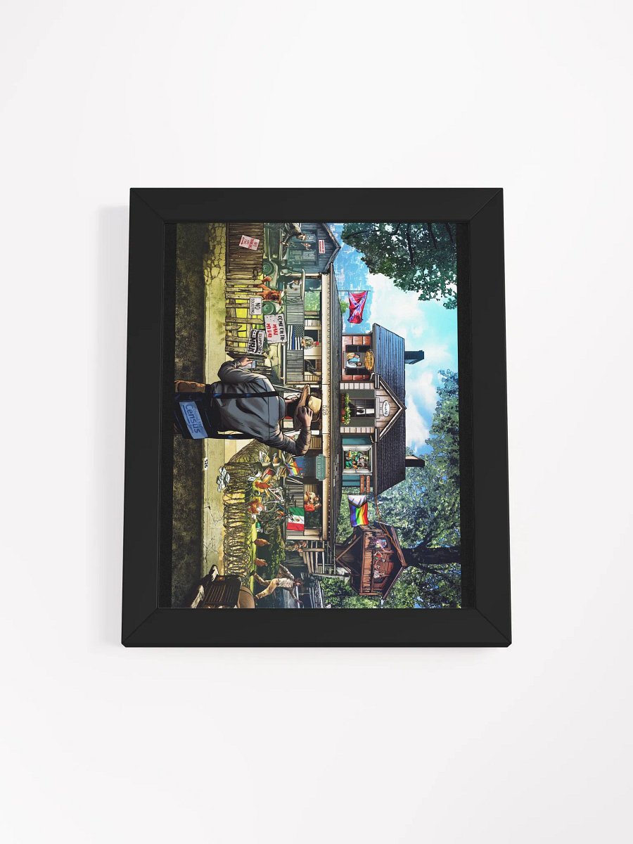 Exterior Census Framed Print product image (1)