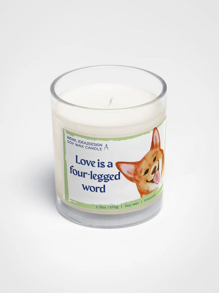 Corgi Dog Lover Best Gift, Large Capacity, Great Value & Eco-Friendly Candle – 1.2 lbs of Pure Serenity product image (2)