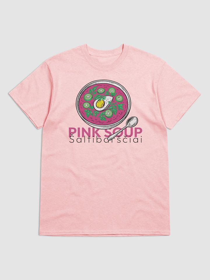 Pink soup T-shirt product image (2)