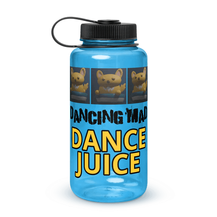 Doopsters - Dancing Mad Emote DANCE JUICE - Wide Mouthed Plastic Water Bottle 32 Ounce product image (1)