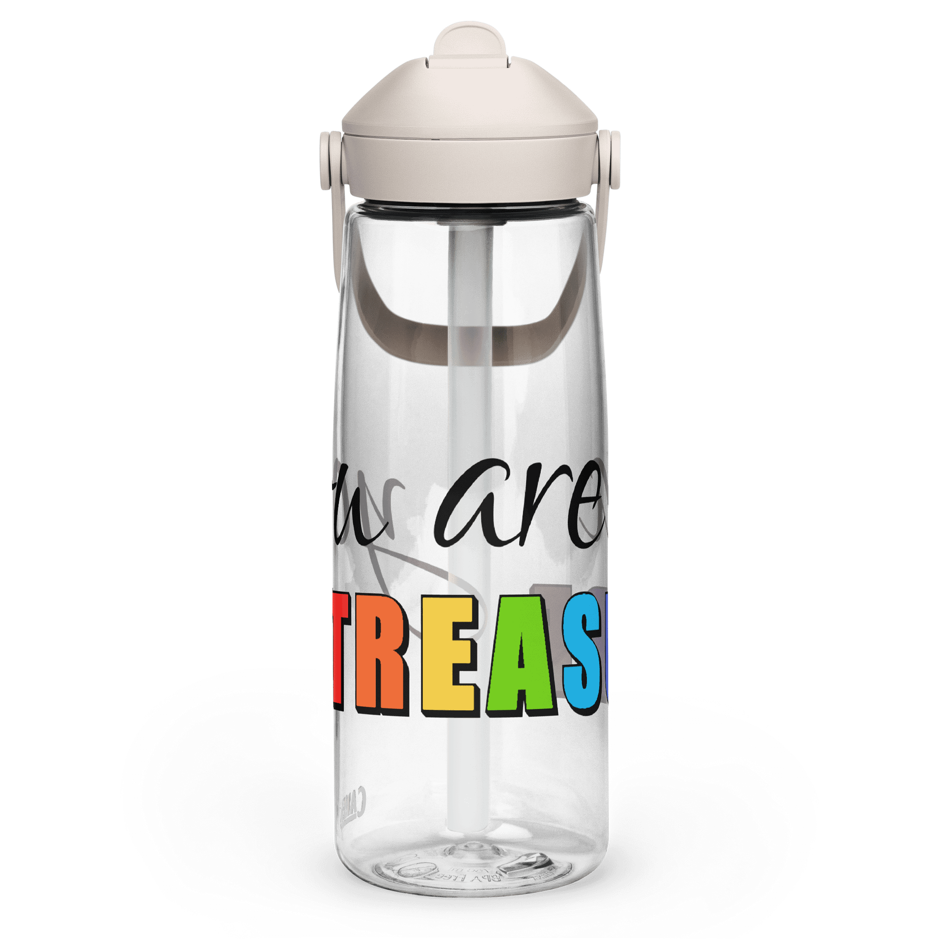 You Are A Treasure Flip Straw Water Bottle product image (3)