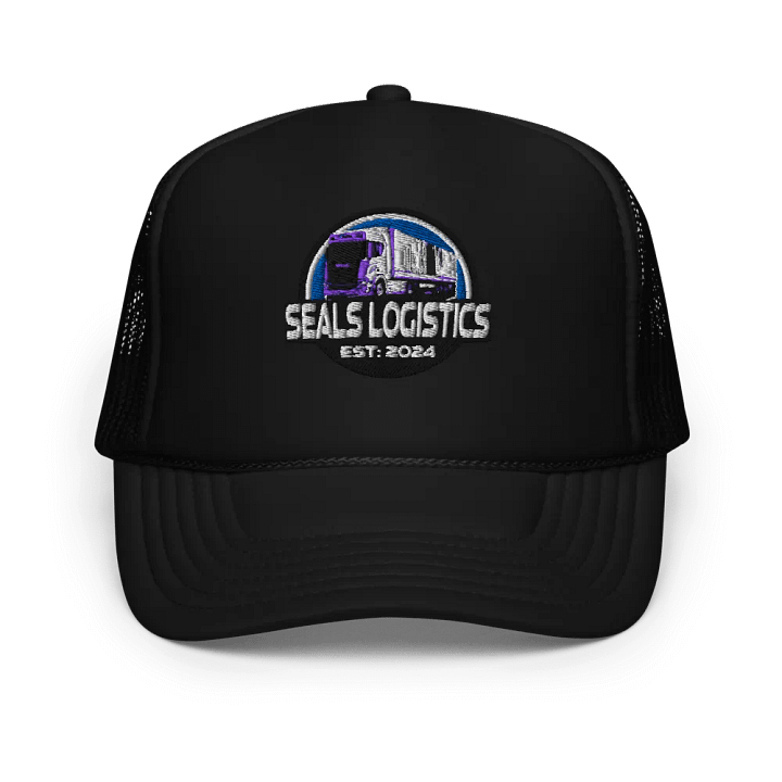 Seals Logistics Embroided Trucker Hat product image (1)