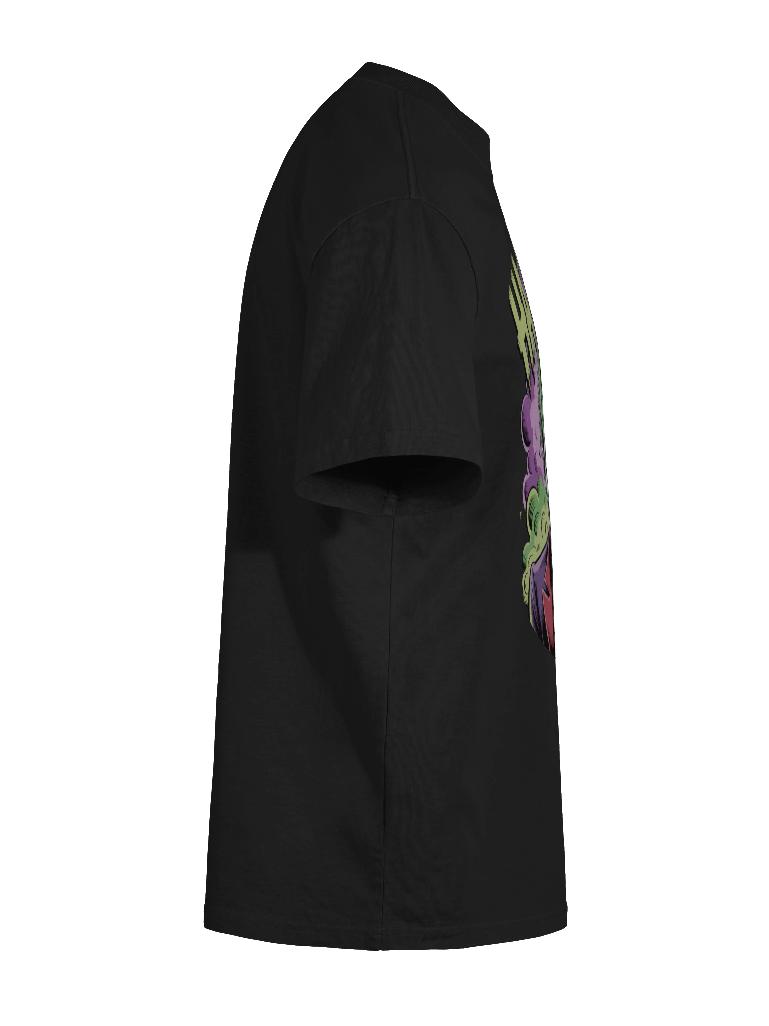 Eternal Echoes: The Joker's Phantom Cackle Oversized Faded T-Shirt product image (11)
