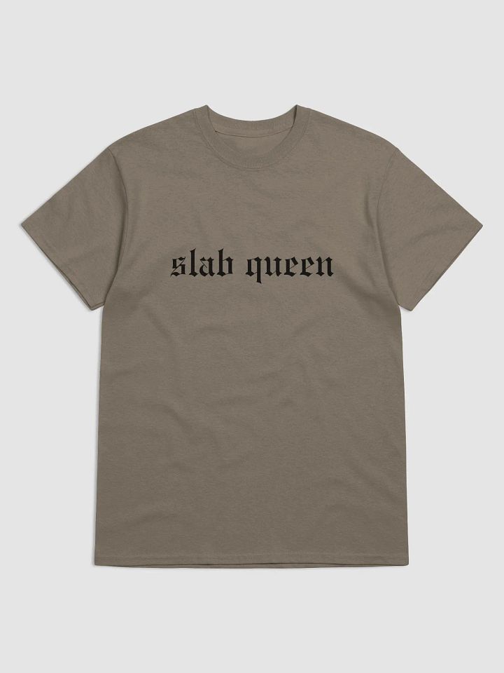 ye old slab queen (black text) - Gildan Heavyweight Tee [Unisex Sizing] product image (1)