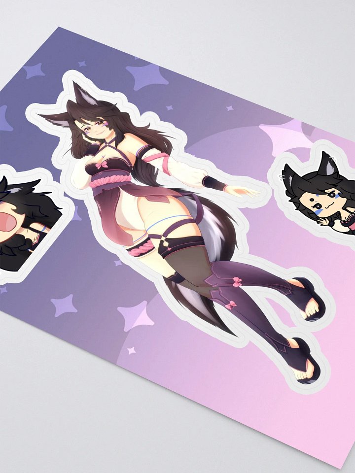 Celestial Dusk Kiss Cut Sticker Sheet product image (2)