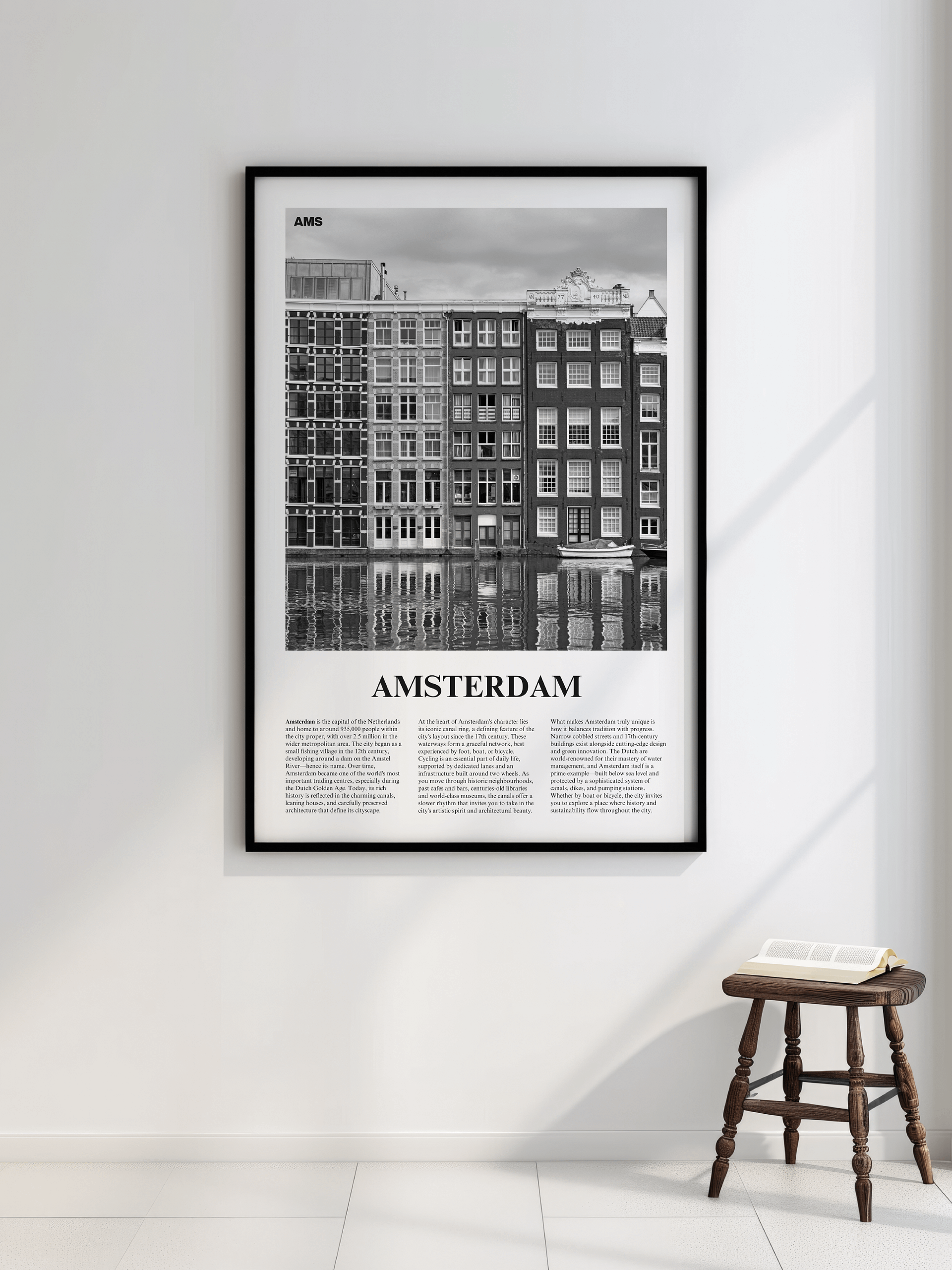 Amsterdam 01 Newspaper Poster product image (2)
