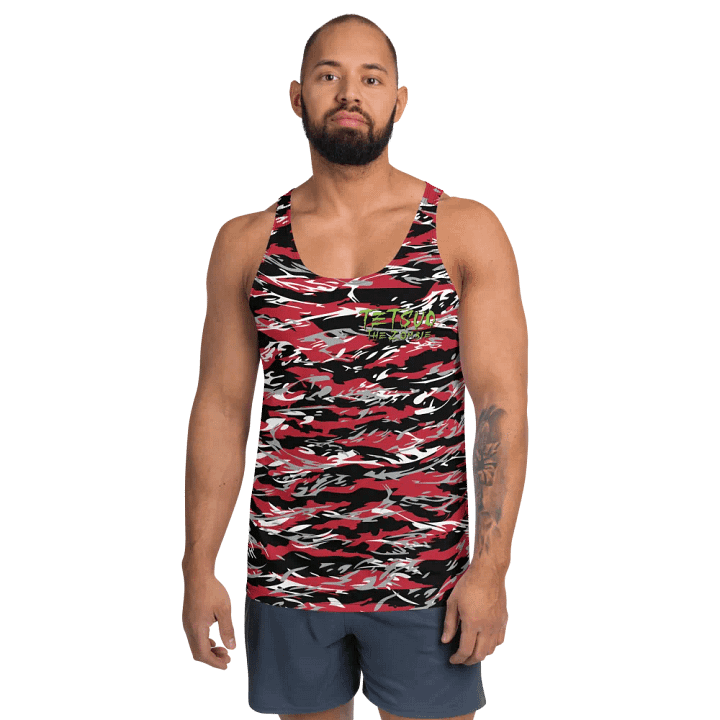 Blood Camo Sublimated Tank Top product image (1)