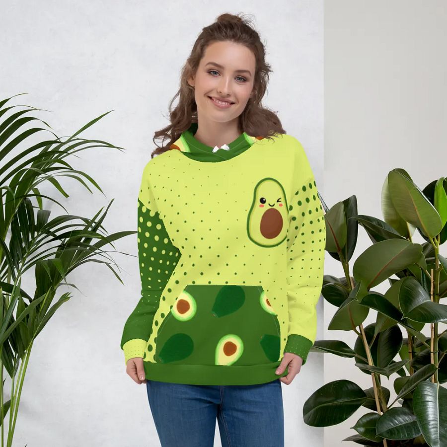 Avocado Design Hoodie product image (6)