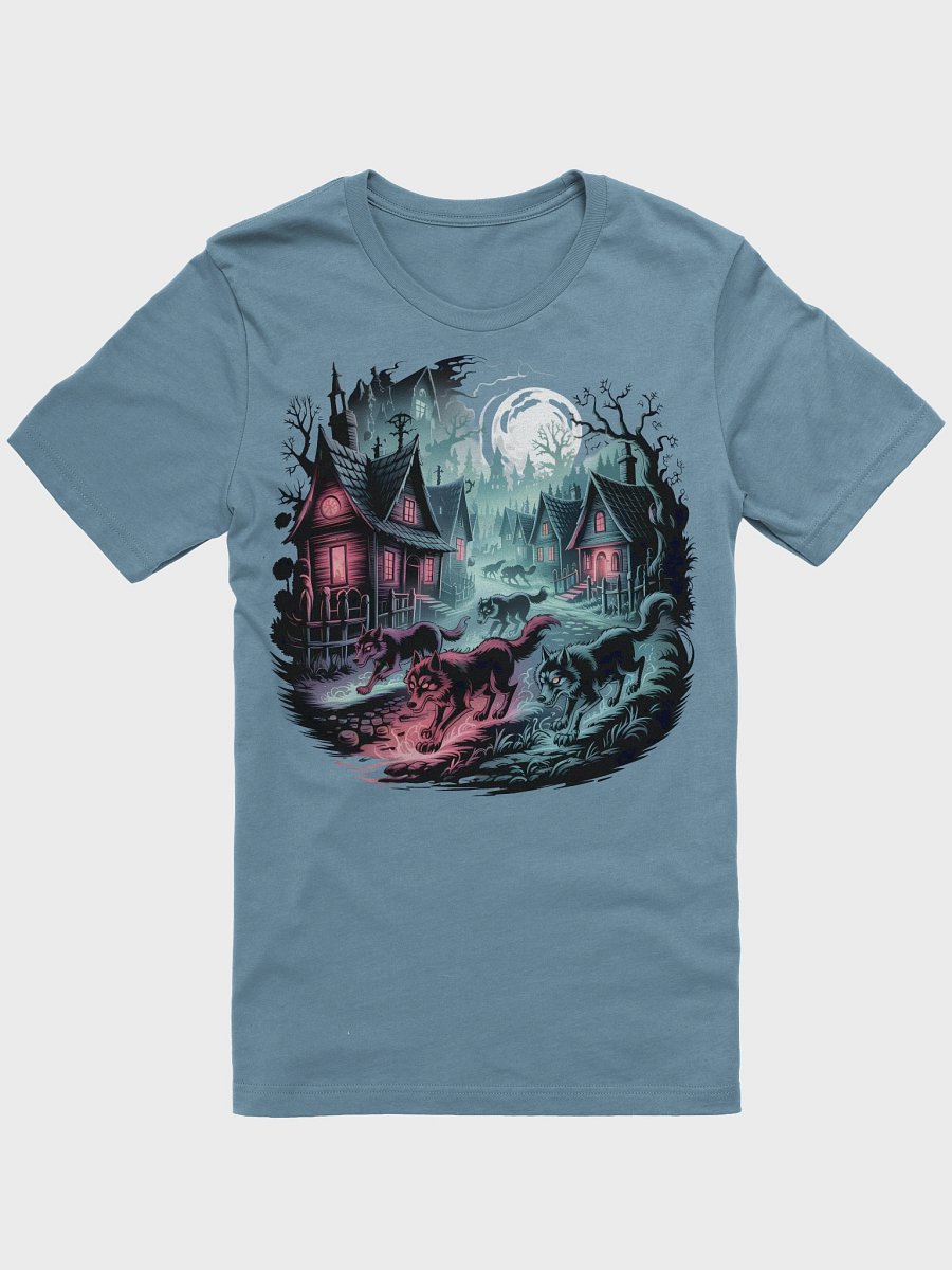Moonlit Wolves Unisex T-Shirt product image (3)