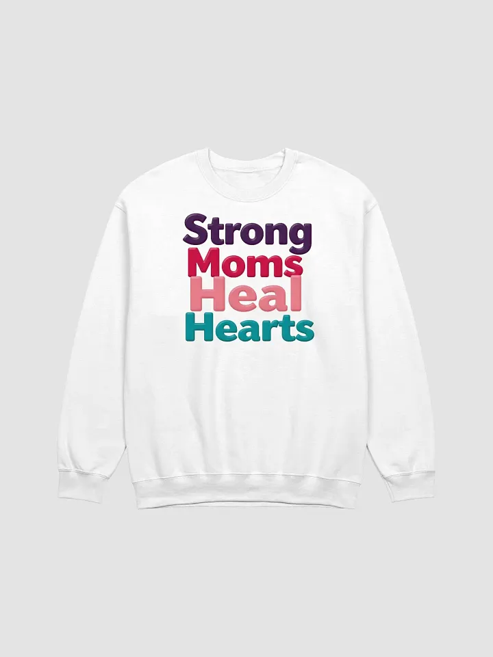 Empowering Strong Moms Crewneck Sweatshirt product image (5)