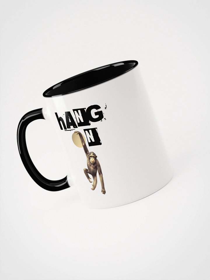 Hang On Ceramic Mug With Color Inside product image (1)