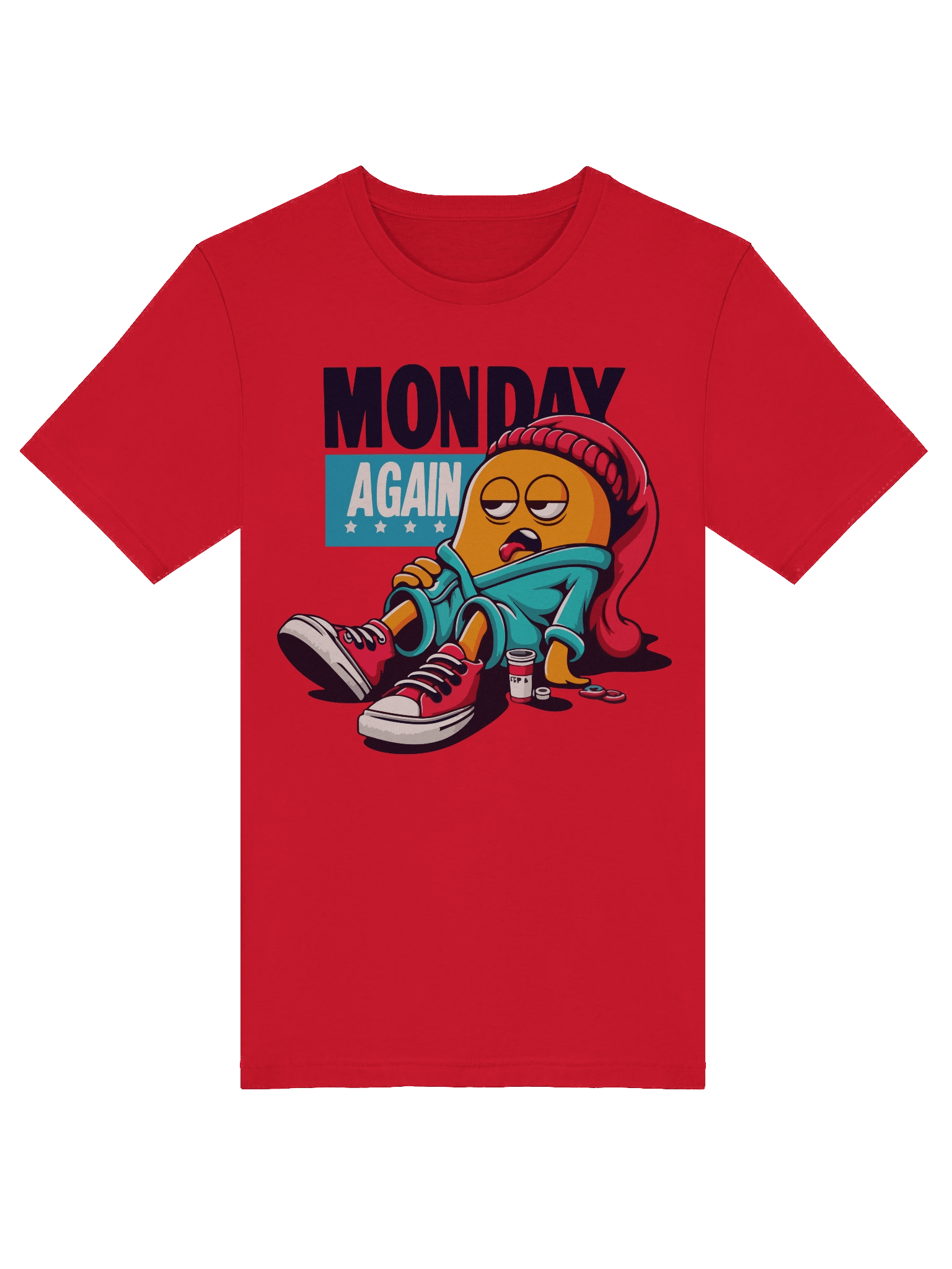Monday Again – Lazy Mood T-shirt product image (48)