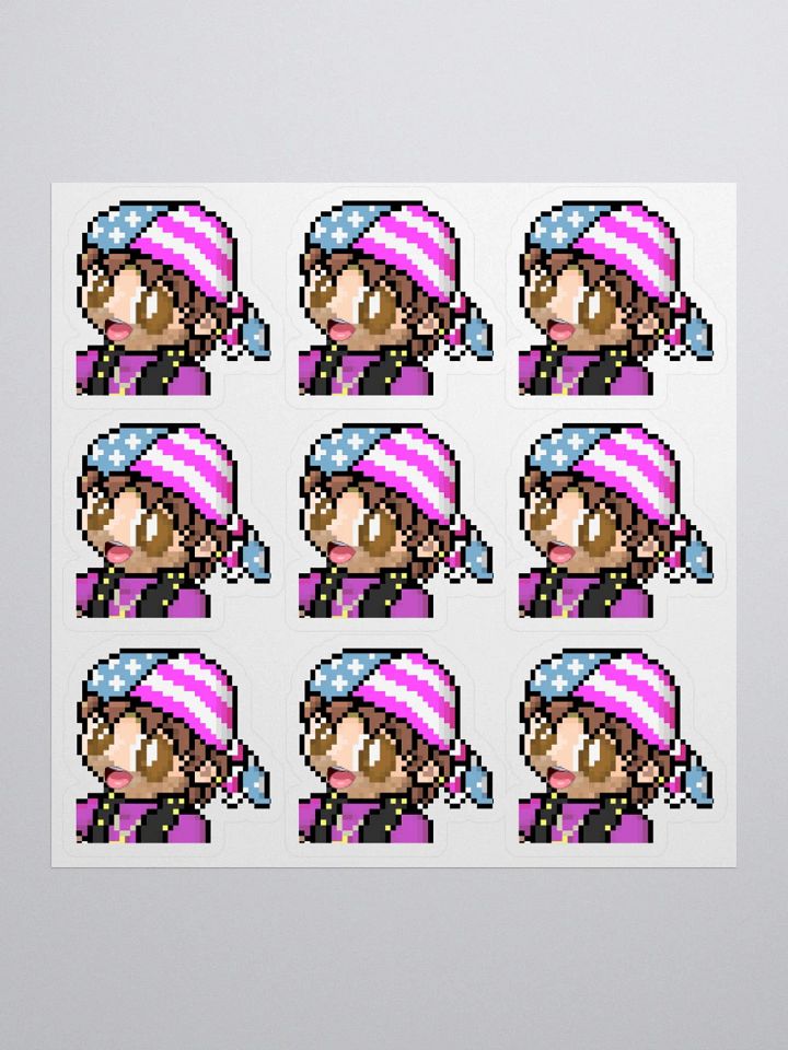 3x3 sheet of little pixel xBanditKeithx's product image (1)