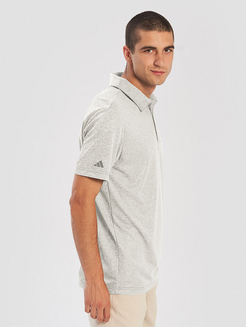 Photo showing Adidas Space-Dyed Polo Shirt