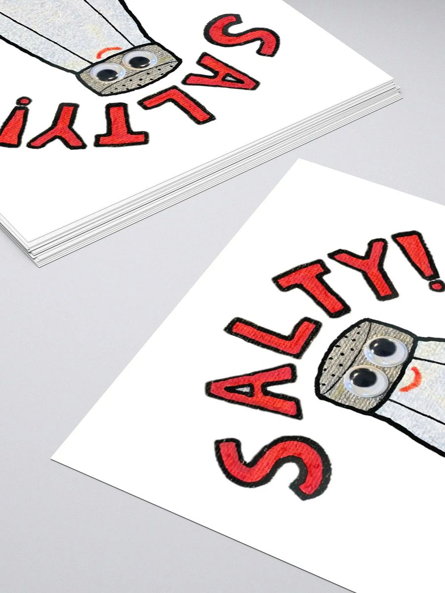 Salty Square Stickers 4x4 and Larger product image (4)