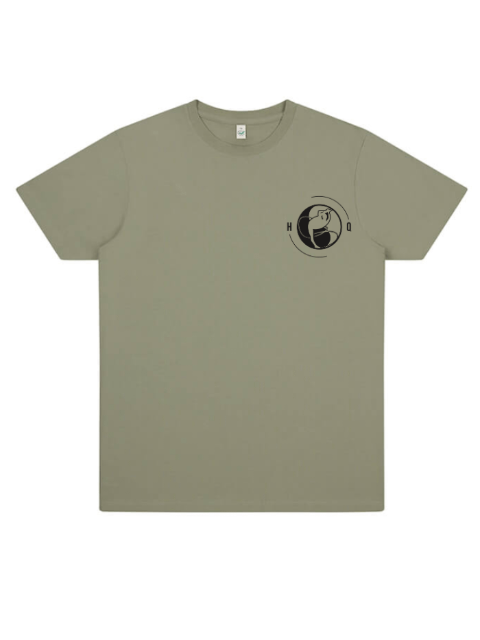 HQ Sage Green Organic T-shirt (youth and adult) product image (1)