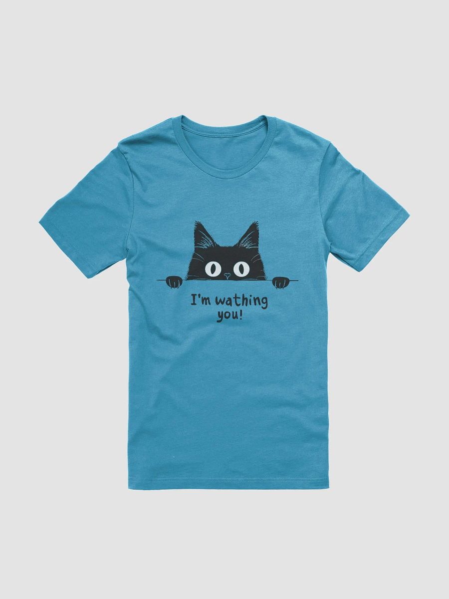 I'm Watching You Black Cat T-Shirt product image (1)