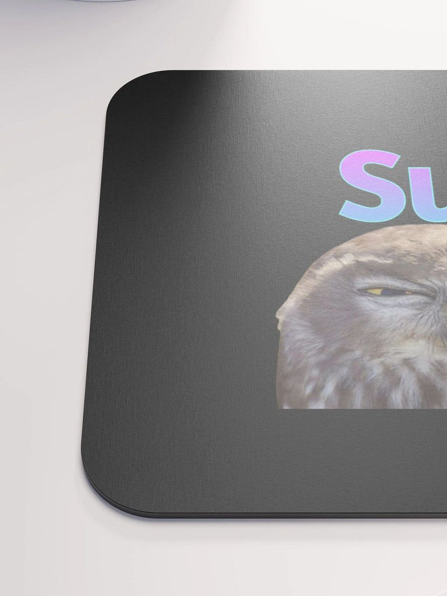 Sus Owl Classic Mouse Pad (Black) product image (6)