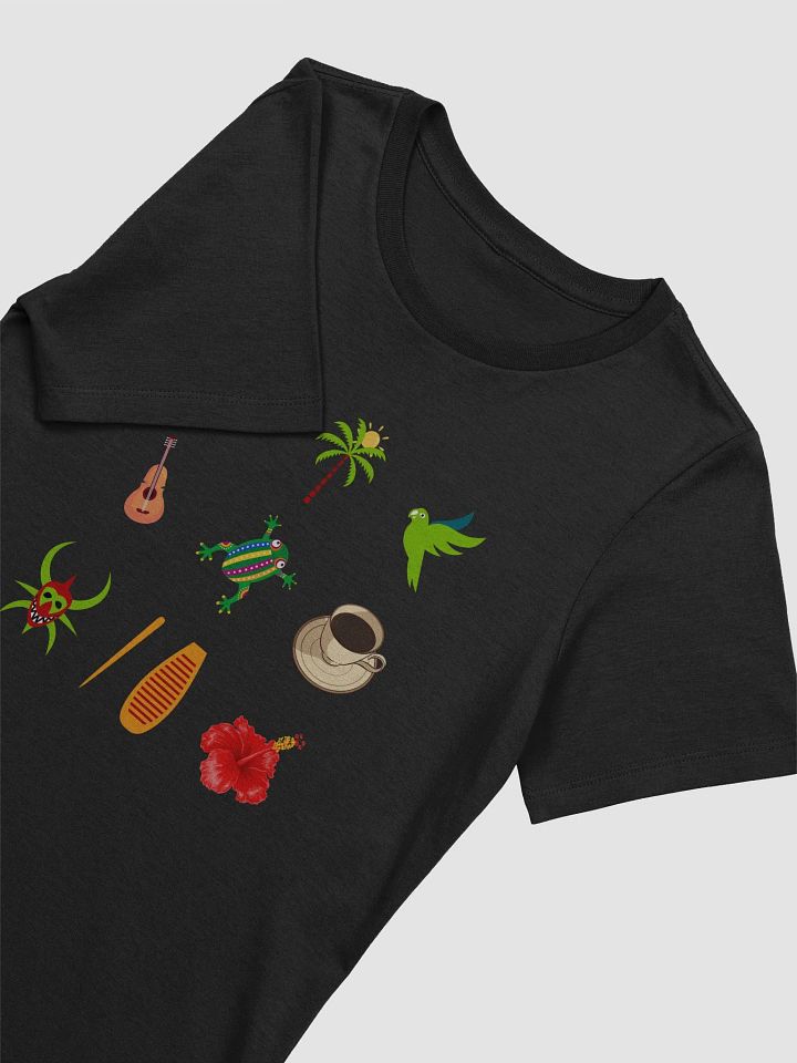 Símbolos de Puerto Rico Camiseta de Mujer product image (2)