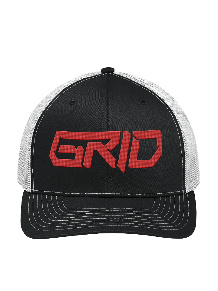 Grid Hat - Red product image (1)