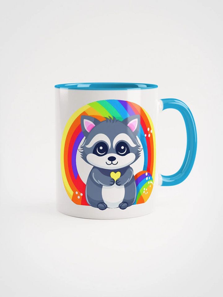 Rainbow Raccoon Mug product image (3)