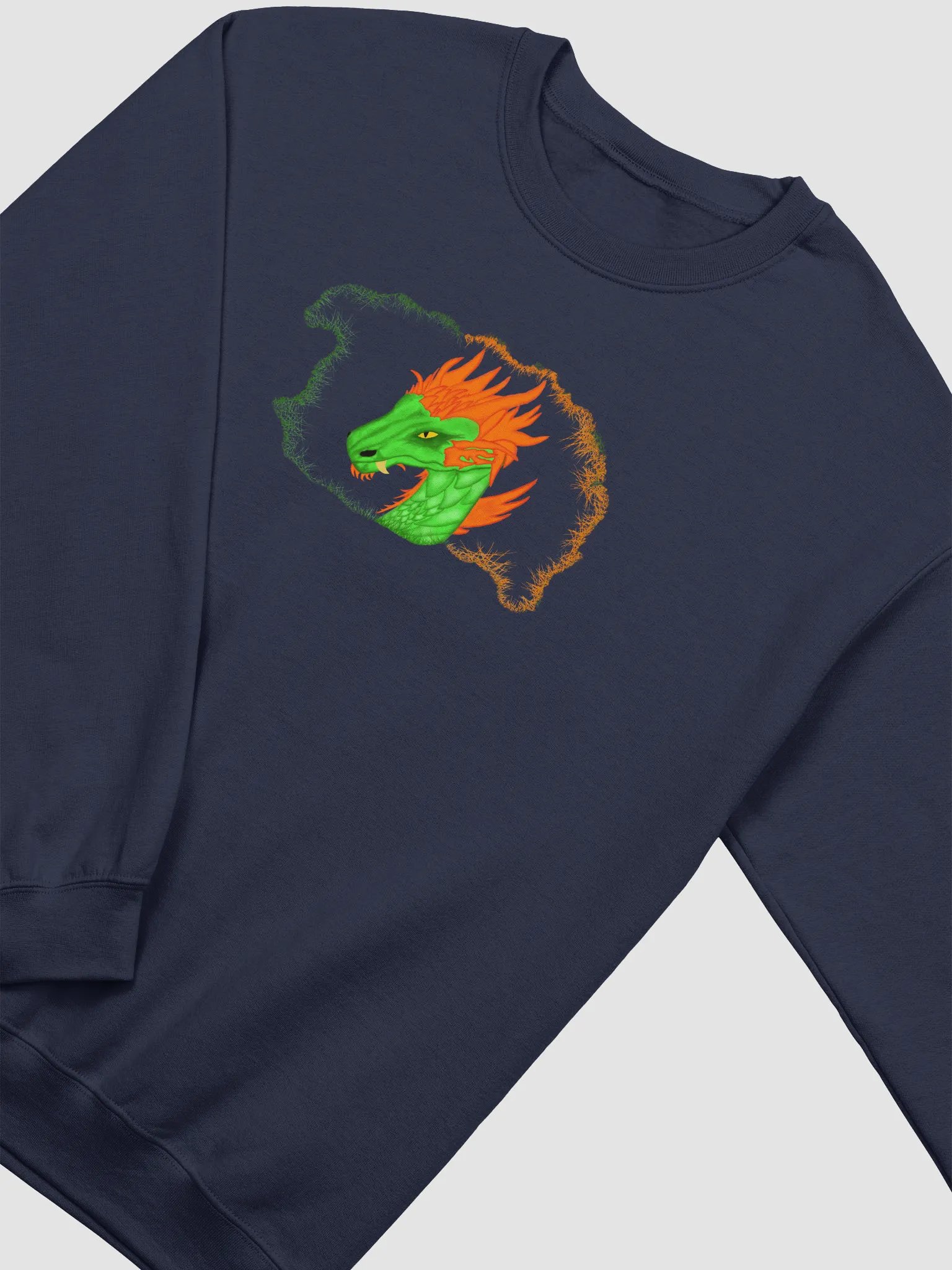Dragon's Fury Crewneck Sweatshirt product image (2)