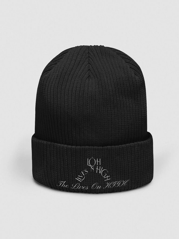 The Lives On HIGH | LOH Circle | UNISEX Beanie product image (1)