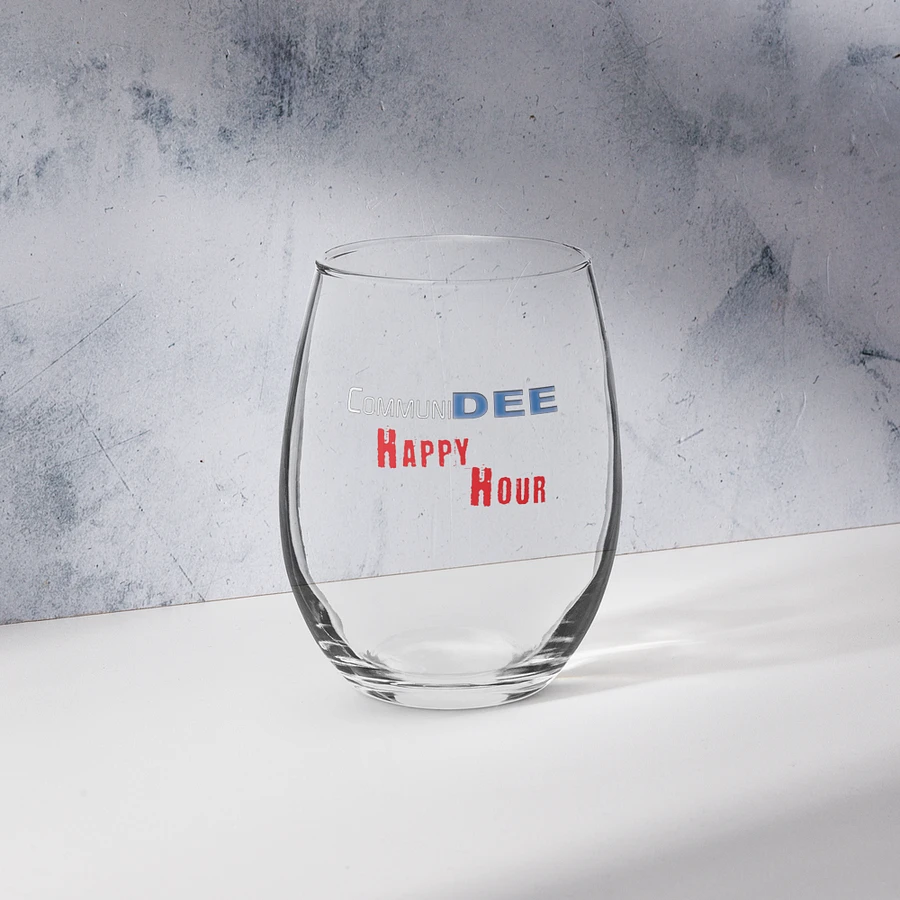 CommuniDEE Happy Hour Wine Glass product image (14)